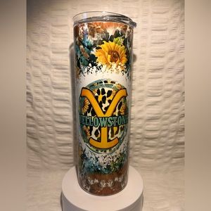 Custom Sublimation Tumbler Yellowstone Beth Dutton Rip Horses Women 20oz